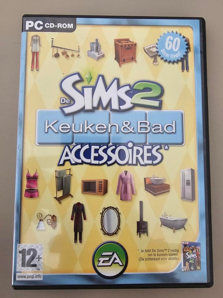 Pc game De Sims 2 keuken en bad accessoires, 1 speler, Ophalen of Verzenden, Zo goed als nieuw, Vanaf 3 jaar