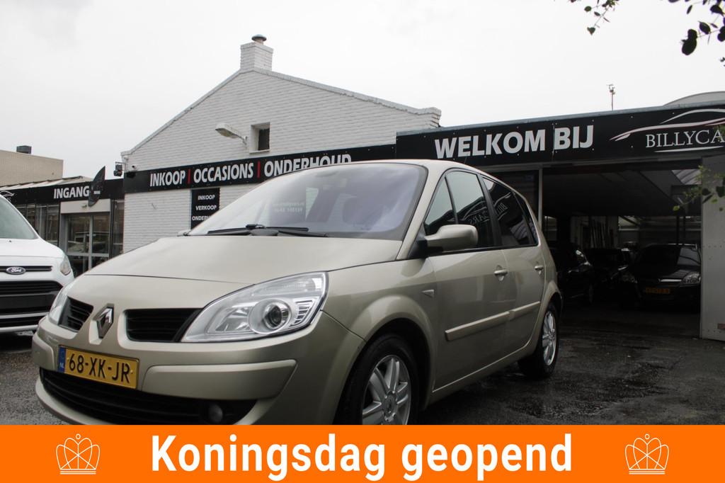 Renault Scénic 2.0-16V Business Line / Airco / Navi / Parke, Auto's, 1998 cc, Zwart, 4 cilinders, Beige