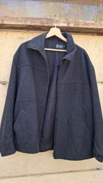 Wollen heren jas, Ophalen of Verzenden, Zo goed als nieuw, Maat 56/58 (XL), Blauw