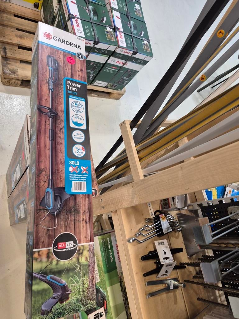 Gardena 18V PowerTrim P4A Grastrimmer - Nieuw met Garantie, Tuin en Terras, Ophalen