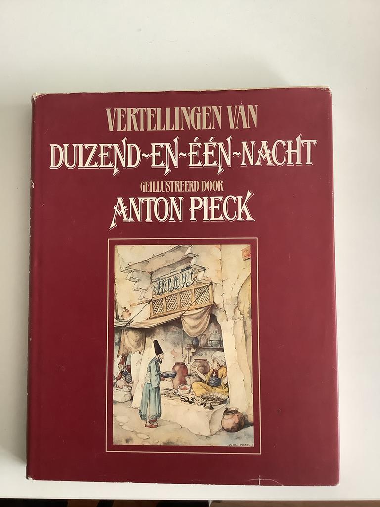 Vertellingen van Duizend-en-één-Nacht - Anton Pieck, Boeken, Ophalen of Verzenden, Gelezen, Nederland