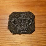 MVO rang kroontje metaaldraad, Ophalen of Verzenden, Landmacht, Nederland, Embleem of Badge