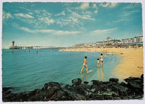Scheveningen Strand Pier Kurhaus, Verzamelen, Ansichtkaarten | Nederland, Ongelopen, Zuid-Holland, 1960 tot 1980, Ophalen of Verzenden