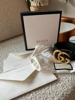 Gucci riem / belt - dubbel G - zwart en goud, Kleding | Dames, Riemen en Ceinturen, Gucci, Echt leder, 80 tot 90 cm, Heupriem