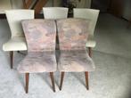 Jaren 60 keuken stoelen, Huis en Inrichting, Stoelen, Ophalen, Gebruikt