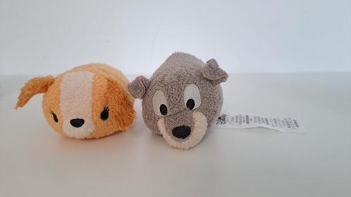 Disney tsum tsum Lady en de vagebond, Verzamelen, Disney, Zo goed als nieuw, Beeldje of Figuurtje, Ophalen of Verzenden