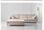 3,5-zits lounge bank van Enzo Luca., Huis en Inrichting, Ophalen, Zo goed als nieuw, Stof, Modern