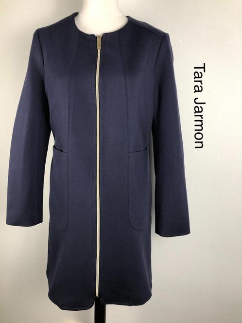Tara Jarmon Jas  (mt: 40) 28,4/8167, Kleding | Dames, Jassen | Zomer, Zo goed als nieuw, Maat 38/40 (M), Blauw, Ophalen of Verzenden