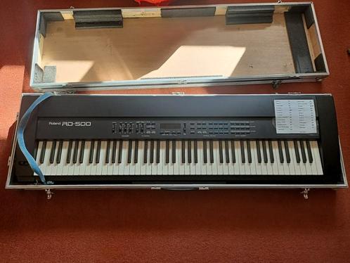 Roland RD-500 vintage Elektrische Piano ZGAN, Muziek en Instrumenten, Keyboards, Zo goed als nieuw, 88 toetsen, Roland, Aanslaggevoelig