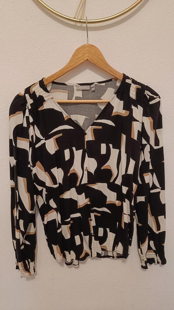 Duurzame blouse merk Fransa xs ongedragen/als nieuw, Kleding | Dames, Blouses en Tunieken, Nieuw, Maat 34 (XS) of kleiner, Zwart
