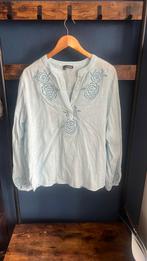 Licht blauwe blouse Norah maat 46, Kleding | Dames, Grote Maten, Ophalen of Verzenden, Zo goed als nieuw