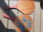 vintage houten beachball bats, Antiek en Kunst, Curiosa en Brocante, Ophalen of Verzenden