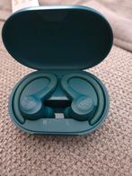 JLab Draadloze Oordopjes - Teal, Overige merken, Bluetooth, Zo goed als nieuw, Op oor (supra aural)