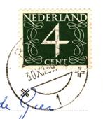 952748	Roden	Camping	Ot en Sien	1958	Gelopen met postzegel, Gelopen, Ophalen of Verzenden, Drenthe