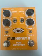 T-Rex Mudhoney II Dual Distortion Pedaal, Ophalen of Verzenden, Zo goed als nieuw, Distortion, Overdrive of Fuzz