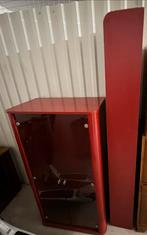 Rode kast met deuren, Overige materialen, Gebruikt, 150 tot 200 cm, 25 tot 50 cm