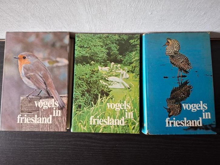 Vogels in Friesland 3 unieke naslagwerken, Boeken, Dieren en Huisdieren, Zo goed als nieuw, Vogels, Ophalen of Verzenden