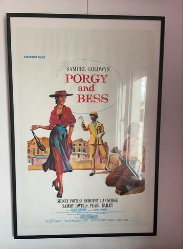 Porgy and Bess Filmposter Ingelijst 60x40 beschikbaar voor biedingen