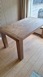 Eettafel hout, Huis en Inrichting, Tafels | Eettafels, Ophalen, Gebruikt, 50 tot 100 cm, Vijf personen of meer