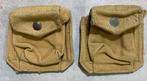 Canadees pistoolmunitietasje  - 1943, Verzamelen, Ophalen of Verzenden, Landmacht, Amerika, Kleding of Schoenen