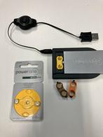 2 st. P10 oplaadbare batterijen (plus een Power One oplader), Ophalen of Verzenden, Zo goed als nieuw