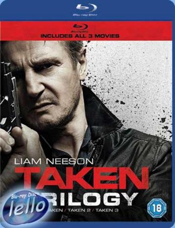 Blu-ray: Taken Trilogy (2008-14 Liam Neeson) 3-disc KC UK NN beschikbaar voor biedingen