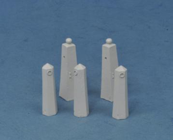 Diorama Resin paaltjes	1/35 beschikbaar voor biedingen