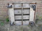 TE KOOP METALEN  PALLET VOOR HOUT  STENEN EN METAAL, Doe-het-zelf en Verbouw, Hout en Planken, Ophalen, Minder dan 25 mm, Zo goed als nieuw