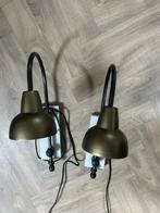 Casa Vivante Vita Wandlamp  - Metaal - Donkergoud, Ophalen of Verzenden, Zo goed als nieuw, Metaal