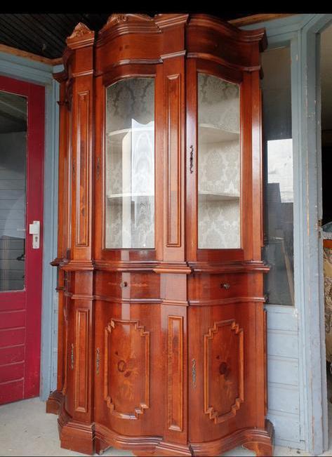 Barok kast en hoekvitrinekast, Antiek en Kunst, Antiek | Overige Antiek, Ophalen