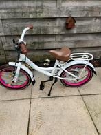 Meisjes fiets met hand en terug trap tem 16 inch, Ophalen of Verzenden, Zo goed als nieuw, 26 inch of meer