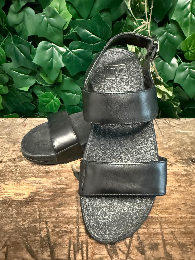 bijna Nieuwe sandalen van Fitflop maat 37, Fitflop, Zwart, Zo goed als nieuw, Fitflop