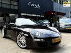 Porsche 911 3.8 Carrera 4S handgeschakeld Ned geleverd, Auto's, Porsche, Gebruikt, 4 stoelen, Leder en Stof, Zwart