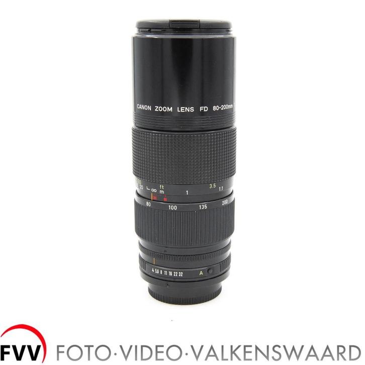Canon FD 80-200 mm f/ 4.0, Verzamelen, Fotografica en Filmapparatuur, Lens of Lenzen, 1960 tot 1980, Ophalen of Verzenden