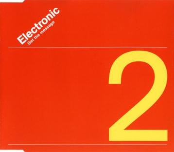 Electronic – Get The Message CD Maxisingle 1991 💿 beschikbaar voor biedingen