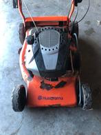 Grasmaaier tuin husqvarna, Tuin en Terras, Grasmaaiers, Cirkelmaaier, Gebruikt, Ophalen of Verzenden, Opvangbak