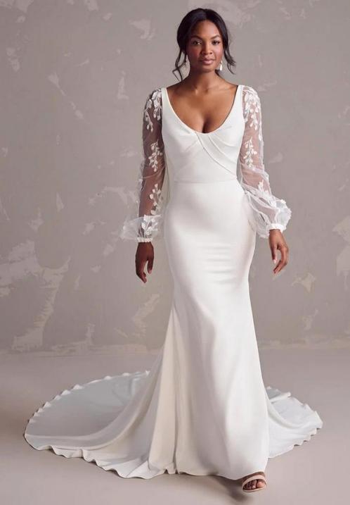 Mooie trouwjurk van Rebecca Ingram by Maggie Sottero, Kleding | Dames, Trouwkleding en Trouwaccessoires, Zo goed als nieuw, Trouwjurk