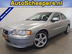 Volvo S60 2.4 D5 Drivers Edition NAVI/CLIMA/LEDER/TRHAAL/LMV, Auto's, Volvo, Te koop, Zilver of Grijs, Gebruikt, 750 kg