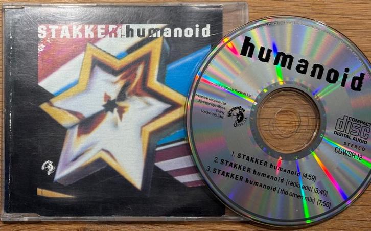 HUMANOID - Stakker Humanoid ( maxi CD ), Cd's en Dvd's, Cd's | Dance en House, Techno of Trance, Ophalen of Verzenden