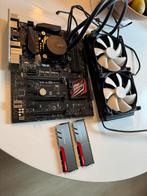 i7-6700K, Z170, 16GB DDR4, NZXT Kraken X61, Computers en Software, Moederborden, Ophalen of Verzenden, Gebruikt, Intel, DDR4