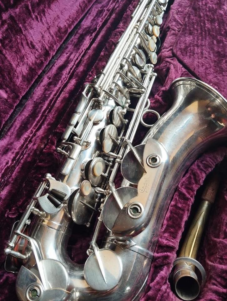 J. Keilwerth Toneking Special pro-altsax (speelklaar), Muziek en Instrumenten, Blaasinstrumenten | Saxofoons, Gebruikt, Alt, Ophalen
