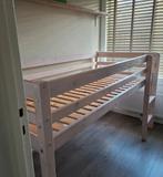 Thuka half hoogslaper whitewash grenenhout matrasmaat 90x200, Ophalen, Gebruikt, Halfhoogslaper