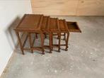 Mini set bijzet tafeltjes, Antiek en Kunst, Antiek | Meubels | Tafels, Ophalen of Verzenden
