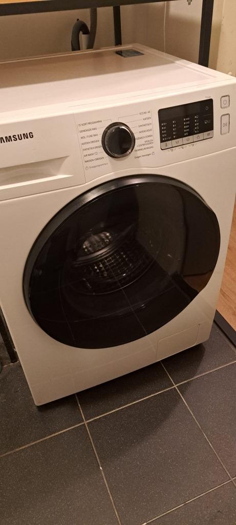Was-droogcombinatie Samsung WD70TA049BE EcoBubble 7/4 kg, Witgoed en Apparatuur, Was-droogcombinaties, Gebruikt, 6 tot 8 kg, 85 tot 90 cm