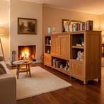 Unieke Teak dressoir roomdivider., Met deur(en), Teakhout, Nieuw, Uniek Teak