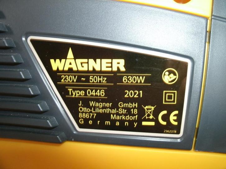 Wagner verfspuit 630W, Doe-het-zelf en Verbouw, Schildersmaterialen, Gebruikt, Verfspuit of Verfpomp, Ophalen