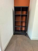 KALLAX Stellingkast met onderframe, zwartbruin/zwart, 77x164, Huis en Inrichting, Ophalen of Verzenden, Zo goed als nieuw, Hout
