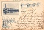 Deventer IJssel Schip brug Nederlandsche Briefkaarten 1898, Verzenden, Voor 1920, Gelopen, Overijssel