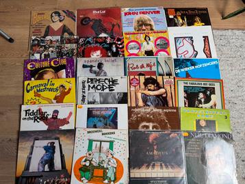 Viny Collectie, diverse artiesten, Madonna, Santana etc. beschikbaar voor biedingen