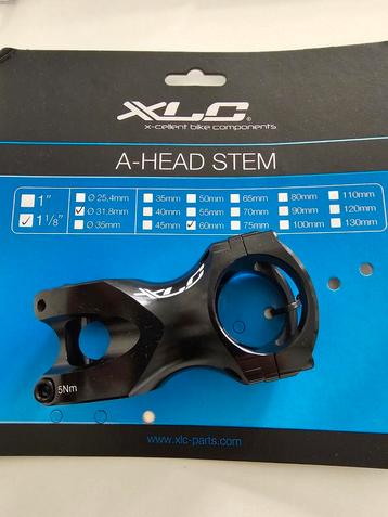 XLC Ahead Pro SL Stuurpen 1 1/8 inch (28.6 mm) 60 mm, nieuw beschikbaar voor biedingen